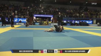 Max Leon Bickerton vs Olli Lauri Hermanni Kapiainen 2026 IBJJF European NoGi