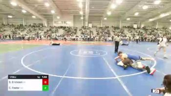 170 lbs Round Of 64 - Skyler Erickson, WY vs Camren Foster, OH