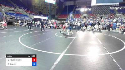 165 lbs Cons-semis - Evan Roudebush, IN vs Trae Rios, OK