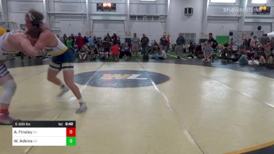 E-220 lbs Semifinal - Alexander Finsley, OH vs William Adkins, OH