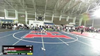 113 lbs Cons. Round 4 - Nash Jensen, Delta vs Trexden Olsen, Beaver