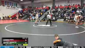 Round 2 - Cameron Roth, Independence vs Keinzer Jaennette, South Tama County