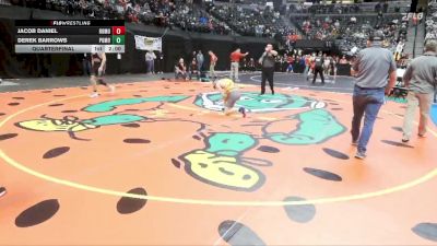 150-5A Quarterfinal - Derek Barrows, Pomona vs Jacob Daniel, Rocky Mountain