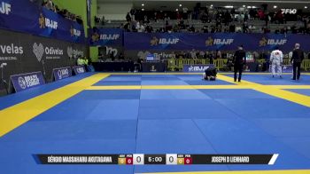 Joseph D Lienhard vs Sérgio Massaharu Akutagawa 2025 European Jiu-Jitsu IBJJF Championship