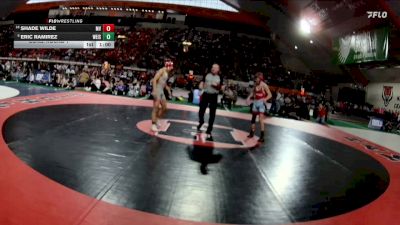 4A 113 lbs Cons. Round 1 - Shade Wilde, Marsh Valley vs Eric Ramirez, Weiser