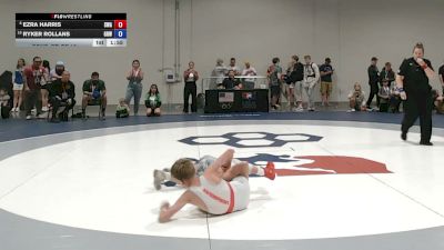 38 kg Cons. Rd Of 16 - Ezra Harris, Sanderson Wrestling Academy vs Ryker Rollans, Gold Rush Wrestling