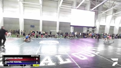 112 lbs Semifinal - Jacianna Beltran, AZ vs Adalyne Montiel, WA