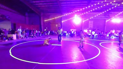 89 lbs Consolation - Izelia Boggust, Yucaipa Thunder WC vs Omar Maldonado, Unattached