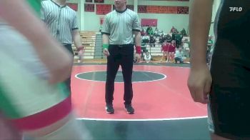 215 lbs Round 3 (6 Team) - Xavier Brathcer, Wathena-Riverside HS vs Korey Weltmer, Smith Center HS