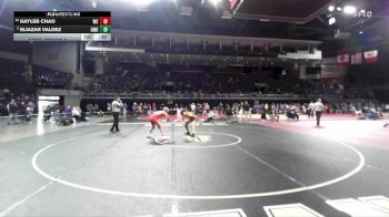 120 lbs Cons. Round 5 - Kayleb Chao, West Campus vs Eliazar Valdez, Grace M Davis