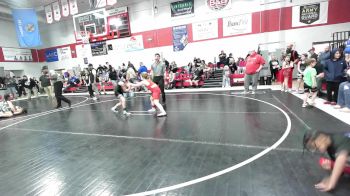 83 lbs Rr Rnd 3 - Addison Ross, East Kansas Eagles vs Kate Baldridge, Wyandotte Youth Wrestling