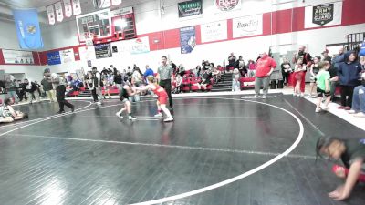 83 lbs Rr Rnd 3 - Addison Ross, East Kansas Eagles vs Kate Baldridge, Wyandotte Youth Wrestling