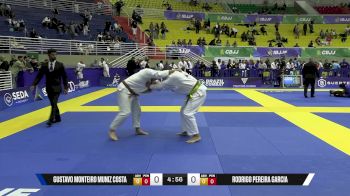 Rodrigo Pereira Garcia vs Gustavo Monteiro Muniz Costa 2025 Brasileiro Jiu-Jitsu IBJJF