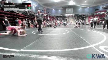96 lbs Rr Rnd 1 - Hunter Jackson, Locust Grove Youth Wrestling vs Isaac Emerald, Raw Wrestling Club