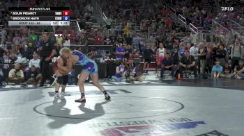 68 lbs 1st Place Match - Solin Piearcy, Titan Mercury Wrestling Club (TMWC) vs Brooklyn Hays, USOPTC/ Titan Mercury Wrestling Club (TMWC)