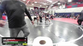 157 lbs Champ. Round 2 - Jose Aspericueta, Montgomery vs Kuanting (Steve) Kuo, Westview