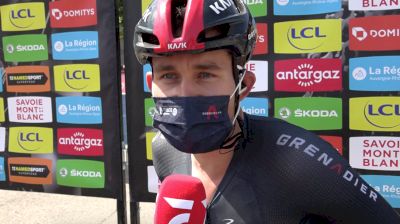 Michal Kwiatkowski: 'Geraint Had Amazing Legs To Hold That Gap' - 2021 Critérium Dauphiné