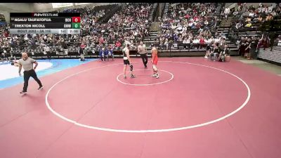 3A 190 lbs Champ. Round 1 - Trexton Nicoll, Canyon View vs Ngalu Taufatofua, Richfield