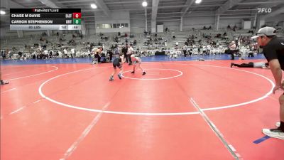 85 lbs Rr Rnd 2 - Chase M Davis, East Carolina Elite vs Carson Stephenson, Grit Mat Club Red