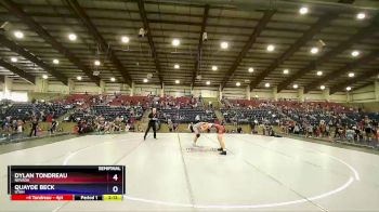 170 lbs Semifinal - Dylan Tondreau, Nevada vs Quayde Beck, Utah