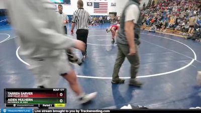 110 lbs Cons. Round 1 - Tarren Sarver, Sage Valley Jr High vs Aiden Mulhern, McCormick Jr. High