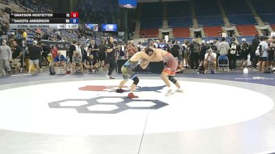 150 lbs Cons. Sub-semis - Grayson Hostetter, Pennsylvania vs Dakota Anderson, Washington