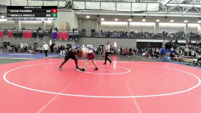 285 lbs Quarterfinal - Jacob Palermo, East Lyme/Norwich Tech vs Abdalla Abdalla, New Britain