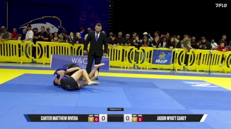 Carter Matthew Rivera vs Jason Wyatt Carey 2025 Pan IBJJF Jiu-Jitsu No-Gi Championship