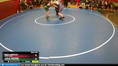 215 lbs Champ. Round 1 - Nico LaRocco, Desert Pines vs Leslie Wagner, Sunnyslope High School