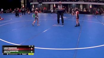 55 lbs Cons. Round 4 - Jack Pederson, Summit Wrestling Academy vs Owyn Bannister, Moyer Elite