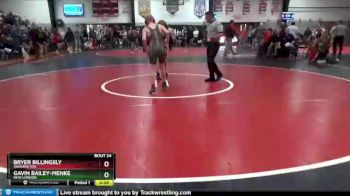 120 lbs Round 1 - Bryer Billingsly, Washington vs Gavin Bailey-Menke, New London