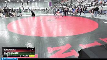 92 lbs Cons. Round 5 - Grayson Hanson, Mat Demon WC vs David Wiehle, Mat Demon WC