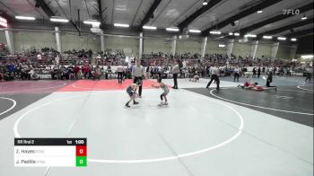 55 lbs Rr Rnd 2 - Zakk Hayes, Stout Wrestling Academy vs Judah Padilla, Stout Wrestling Academy