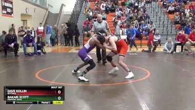 132 lbs Cons. Round 4 - Bakari Scott, Fremont Ross vs Dave Kollin, Rittman