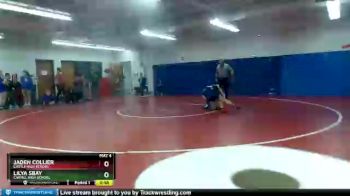 113 lbs Cons. Round 2 - Lilya Sbay, Carmel High School vs Jaden Collier, Castle High School