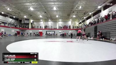 285 lbs Cons. Round 3 - Ajay Hiller, East Stroudsburg vs Tyler Wise, Fairmont State