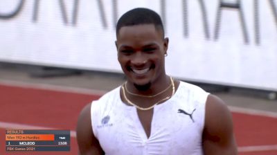 Omar McLeod World No. 2 By .01s Behind Grant Holloway