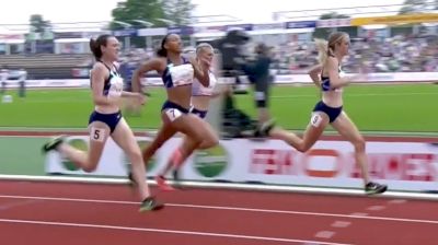 Jemma Reekie Holds Off Laura Muir In 2:00