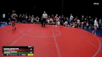 92 lbs Semis (4 Team) - Hassan Farhan, Iron Horse vs Mason Keesecker, Micky`s Maniacs