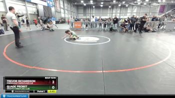 82 lbs Cons. Round 5 - Trevor Richardson, FordDynastyWrestlingClub vs Quade Probst, Wasatch Wrestling Club