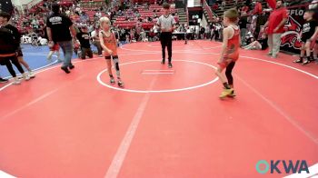 52 lbs Rr Rnd 1 - Brody Owens, Brawlers vs Cooper Karber, Cowboy Elite