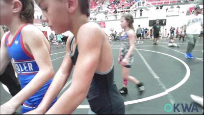 64 lbs Consolation - Nixon Goodspeed, Rough Riders vs Oakley Blood, Watonga Youth Wrestling