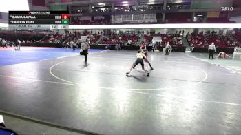 132 lbs Cons. Round 2 - Landon Hunt, Borah vs Damian Ayala, Kuna