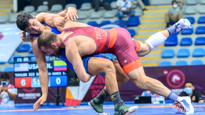 picture of David Taylor Techs Way Through Pan Ams