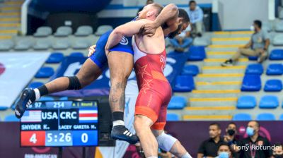 97 kg Rr Rnd 3 - Kyle Frederick Snyder, United States vs Maxwell Lemar Lacey Garita, Costa Rica