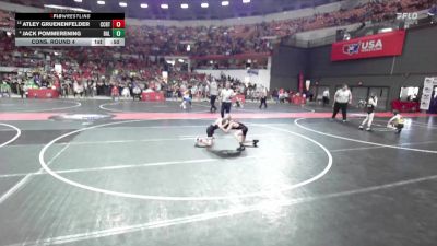 73 lbs Cons. Round 4 - Jack Pommerening, Baldwin-Woodville vs Atley Gruenenfelder, Pec-Argyle Youth Wrestling