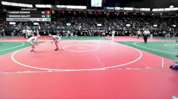 126 lbs Quarterfinal - Branson Malott, MIA1 vs Camden Redmon, PWCA