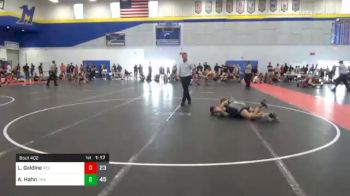 106 lbs Prelims - Lucas Galdine, Relentless Training Center vs Aiden Hahn, Thoroughbred Wrestling Academy