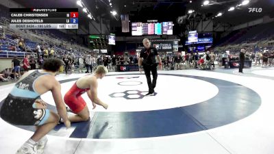 190 lbs Cons. Sub-rd Of 32 - Caleb Christensen, IA vs Jules Deshotels, LA