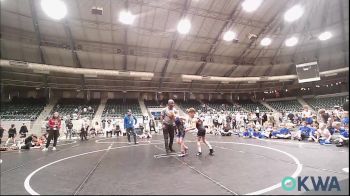 65 lbs Consi Of 4 - Gunnar Ratciff, Prime Wrestling vs Creed Williams, Harrah Little League Wrestling